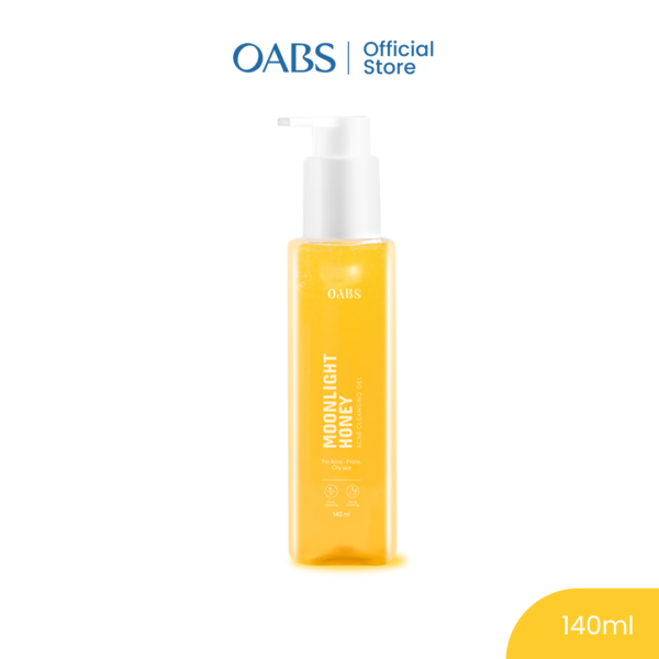 OABS Moonlight Honey Acne Cleansing Gel 140ml - Image 3