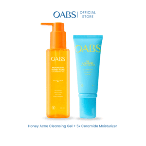 [ปราบสิว ผิวแข็งแรง] Honey Acne Cleansing Gel + 5X Ceramide Moisturizer